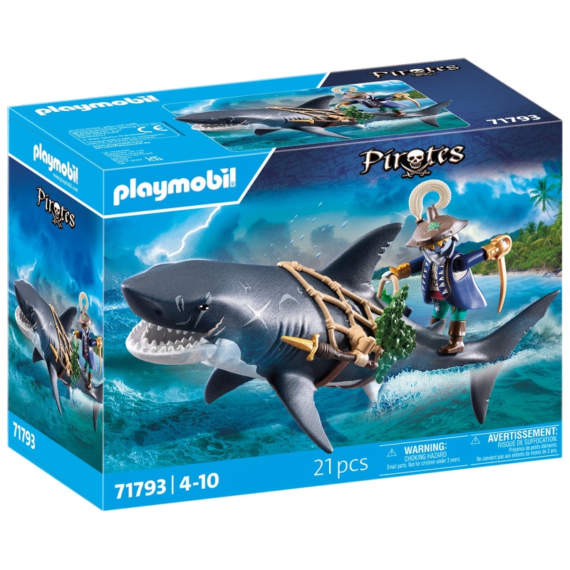 Playmobil - Pirates 71793 Pirate et Requin