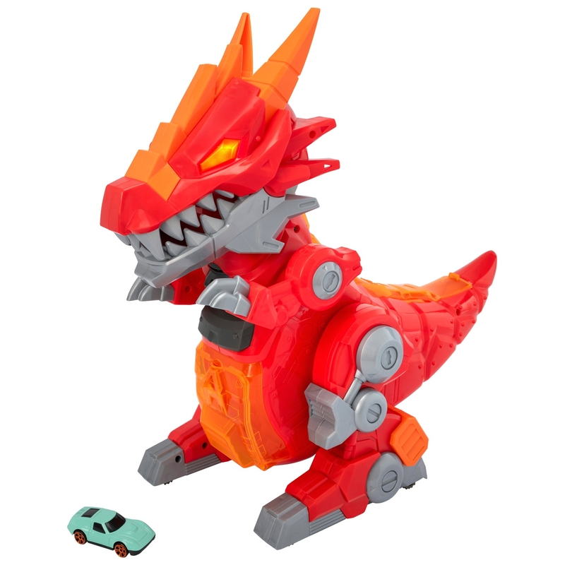 Teamsterz Robo Wreckerz Motorised Mega Beast with Street Machines Car