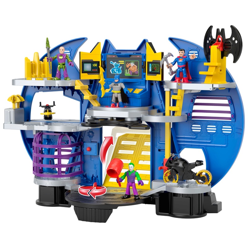 Fisher-Price Imaginext DC Super Friends Playset Batcave Showdown