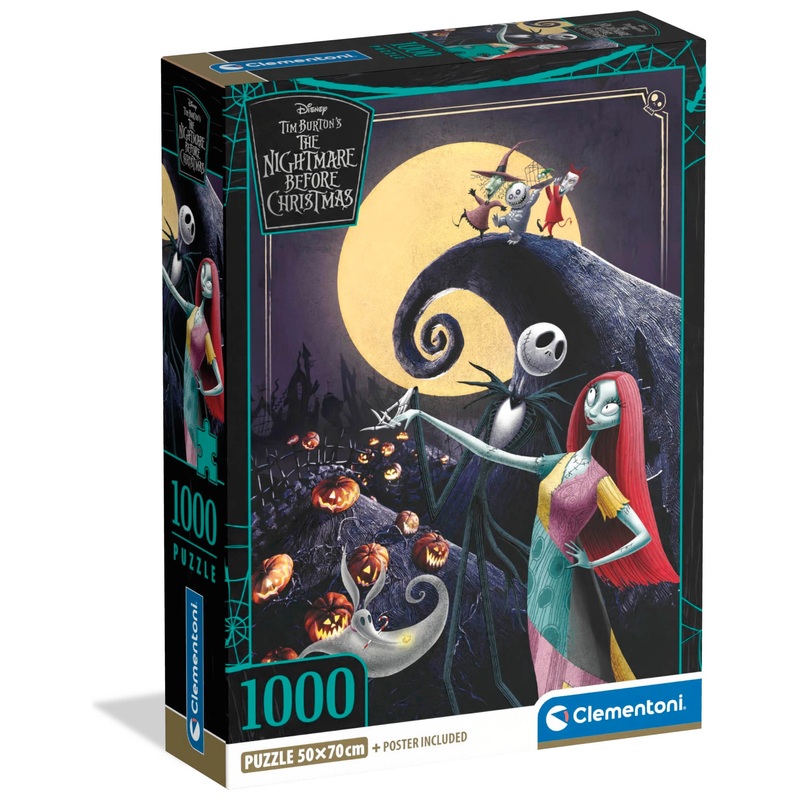 Clementoni Disney The Nightmare Before Christmas Jigsaw Puzzle 1000 Pieces