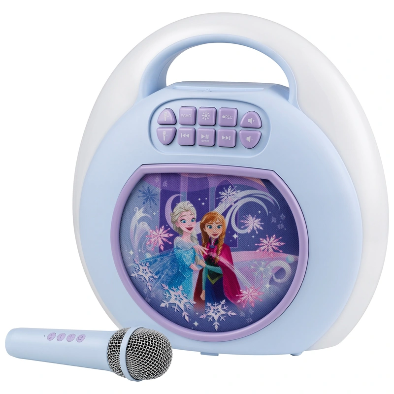 Close up of frozen karaoke machine controls UK