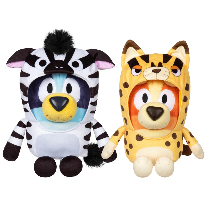 Bluey and Bingo Interacting Onesies Plush set UK pre-school toy