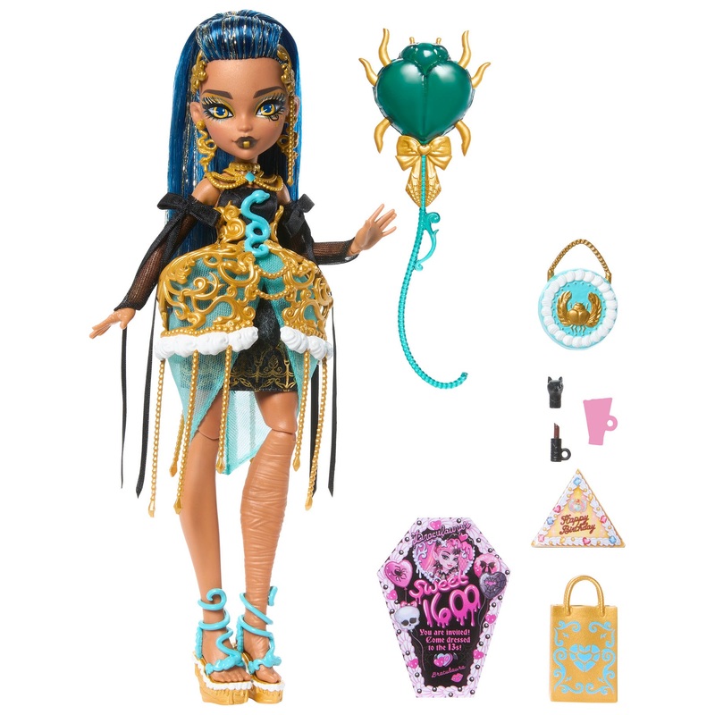 Monster High - Scary Sweet Birthday Poupée Cleo de Nile