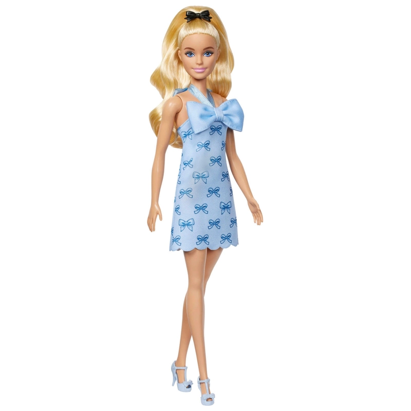 Barbie Fashionistas 237 Blue Bows Doll UK side view
