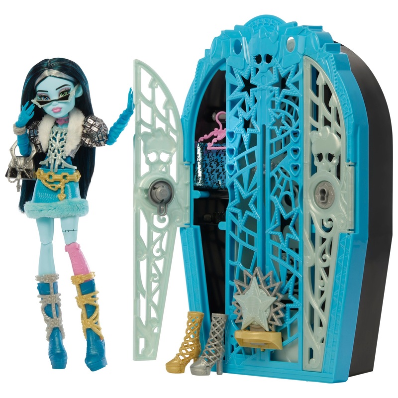 Monster High - Hauntlywood Mysteries Casier Monstrueux Secrets Frankie Stein Série 6