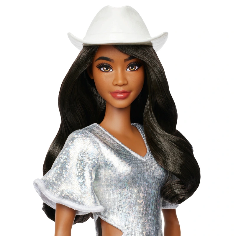 Barbie Fashionistas 239 Glitter Cowgirl Doll view 4