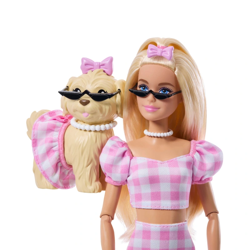 Barbie doll and puppy set for imaginative play UK