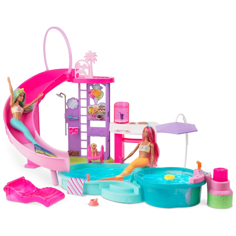 Barbie Droomzwembad Set