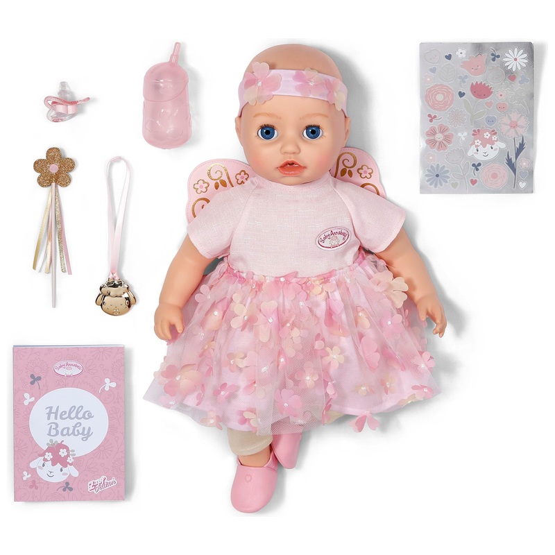 Baby Annabell Flower Fairy Interactive Doll 43cm