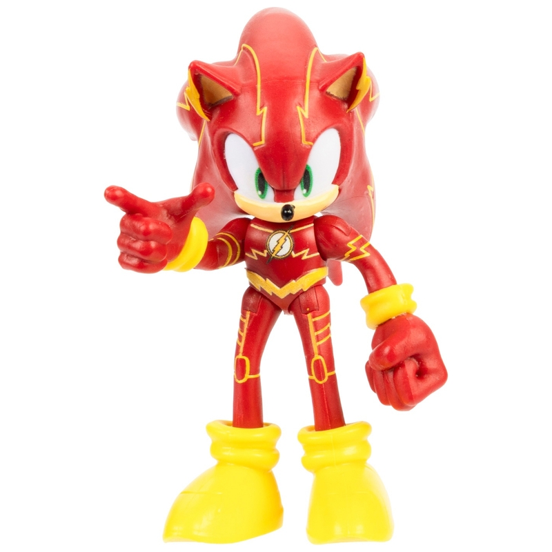 Sonic the Hedgehog x DC Comics Actiefiguur Sonic The Flash 6 cm