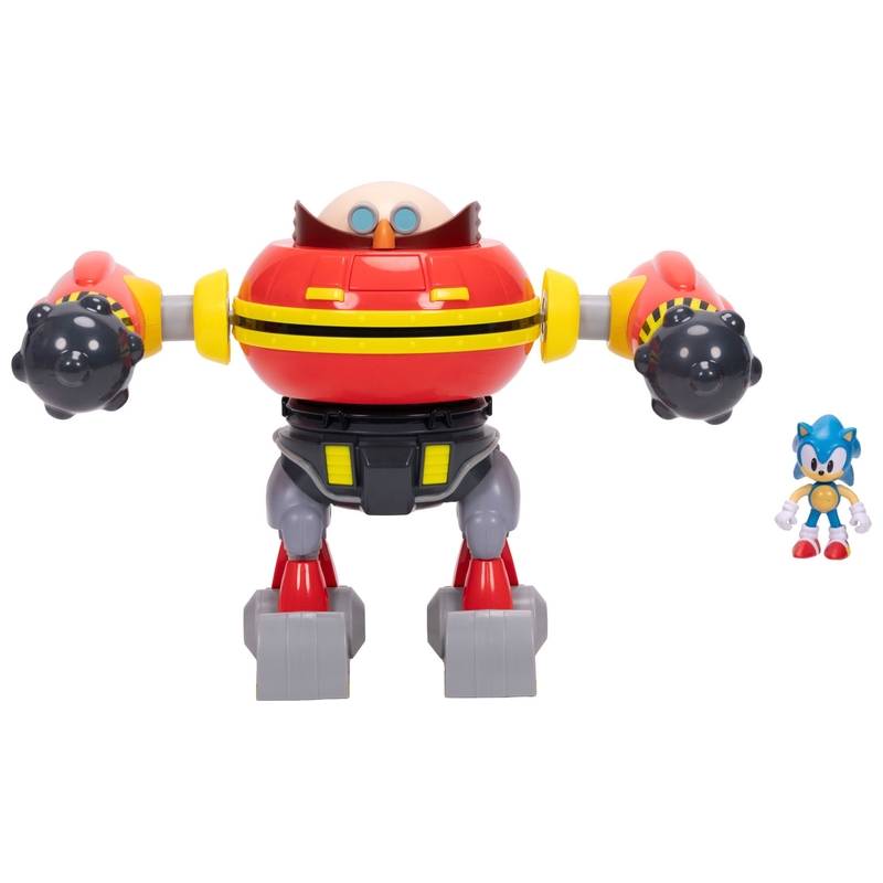 Sonic Eggman Robot Battle Set met 2 Figuren