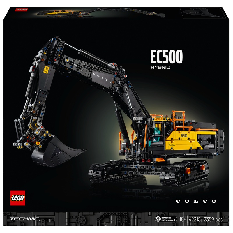 LEGO Technic 42215 Pelleteuse Volvo EC500 Hybride