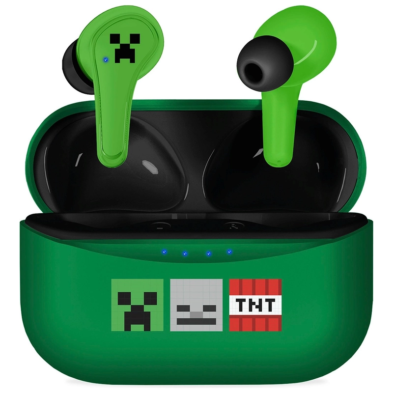 Minecraft Icons Wireless Bluetooth Earbuds UK packaging