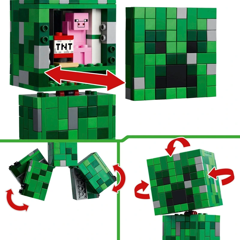 LEGO Minecraft 21276 The Creeper Set view 6