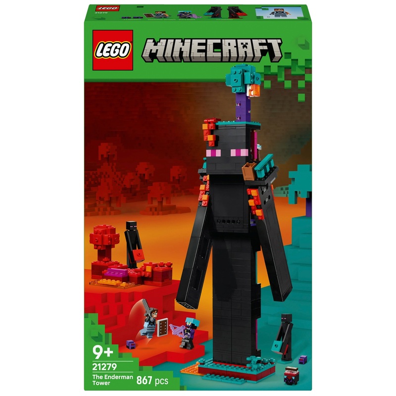 LEGO Minecraft 21279 De Enderman Toren Set
