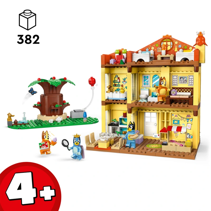 LEGO Bluey Family House interior details