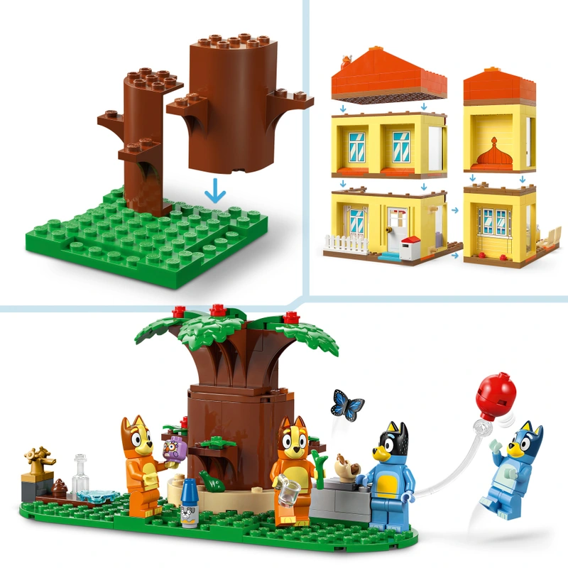 LEGO Bluey Family House box and packaging
