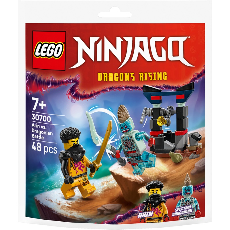 LEGO NINJAGO 30700 Arins Duel met de Drakenmens Set