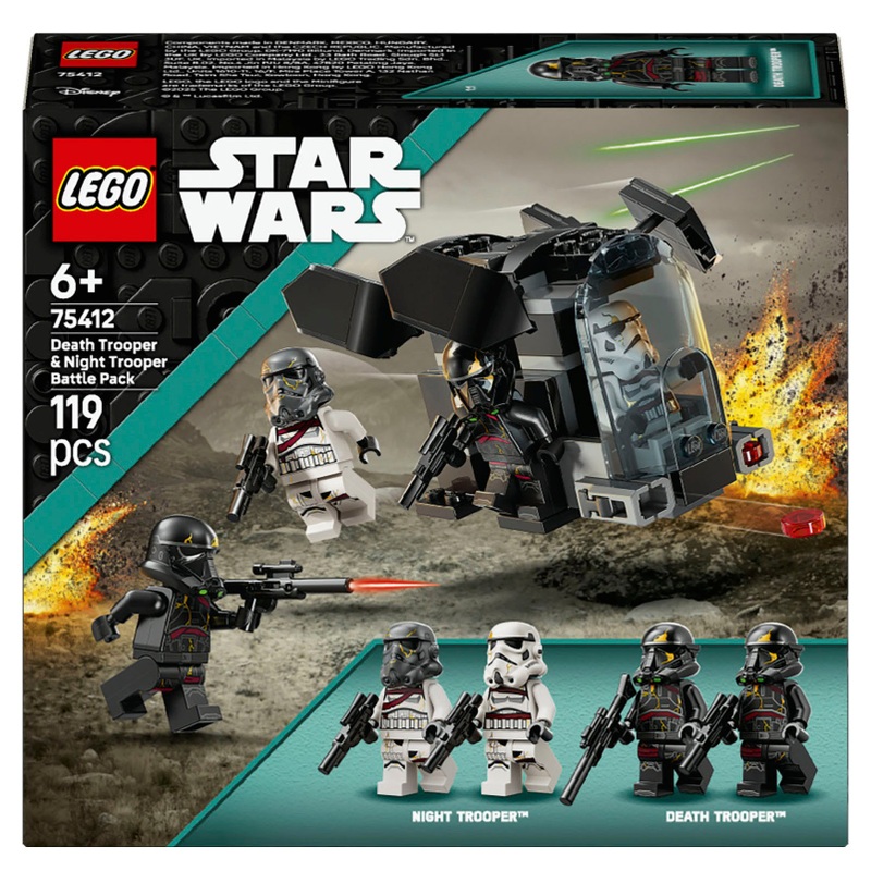 LEGO Star Wars 75412 Death Trooper en Night Trooper Battle Pack Set