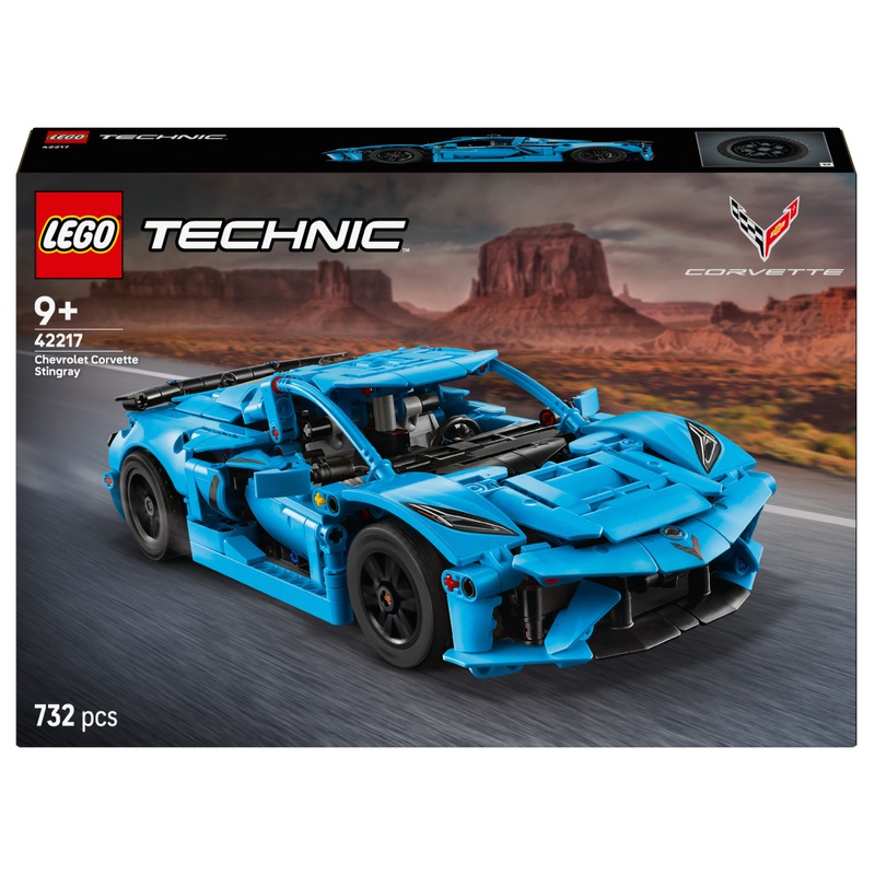 LEGO Technic 42217 Chevrolet Corvette Stingray Bleue