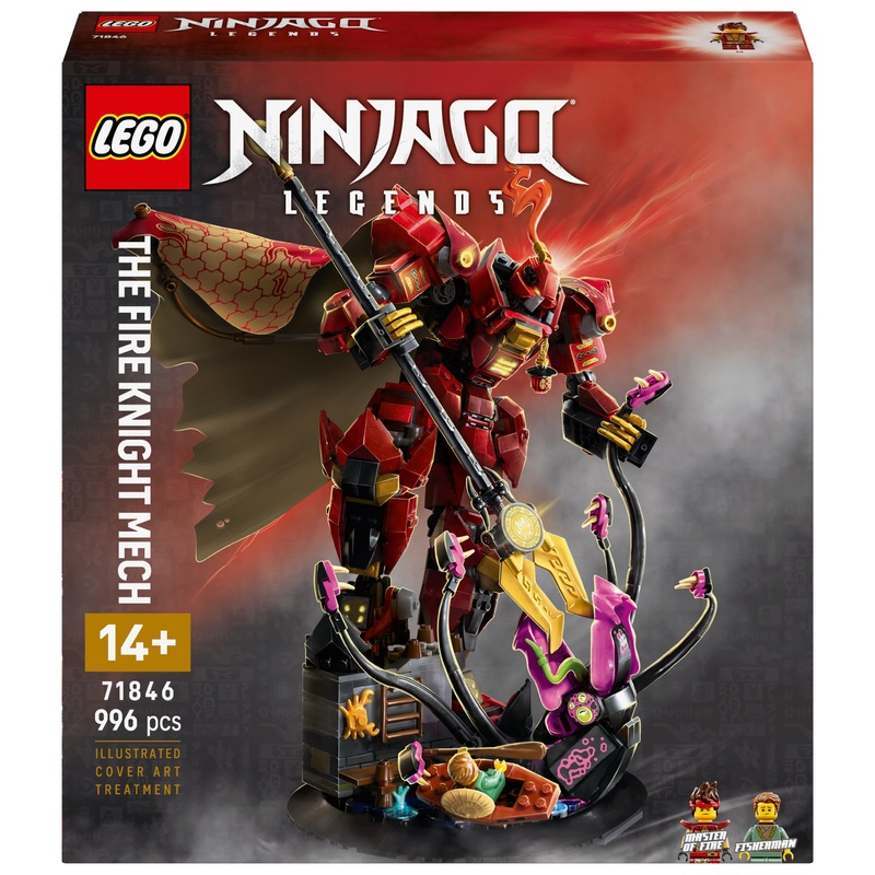 LEGO NINJAGO 71846 De Vuurriddermecha Set