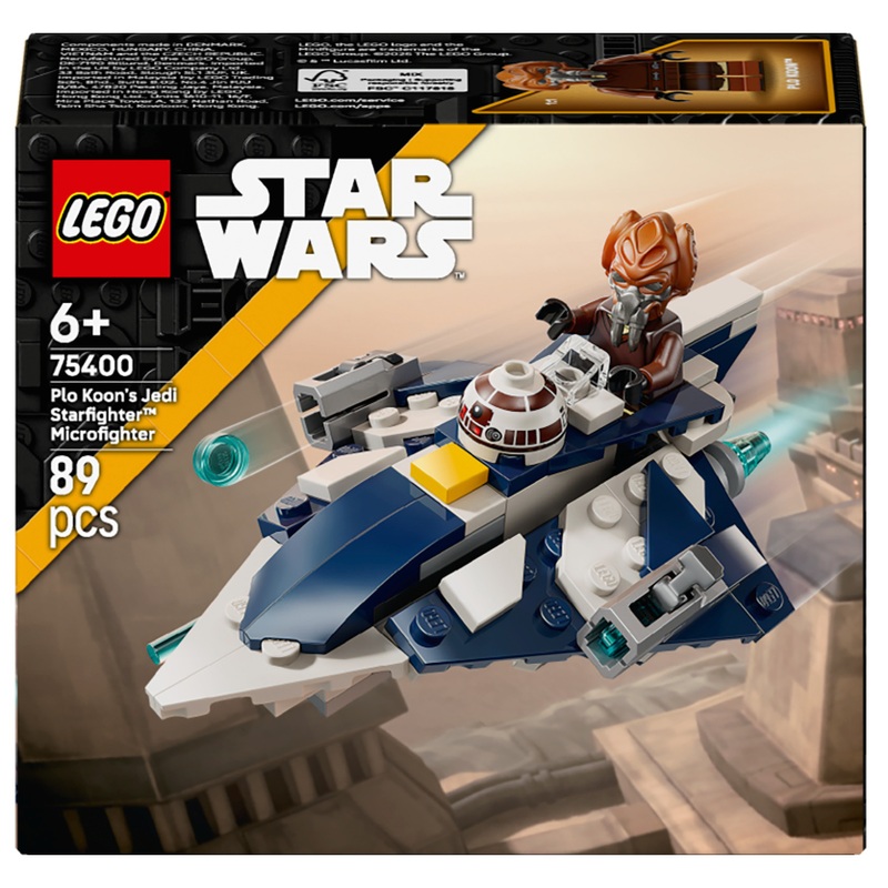 LEGO Star Wars 75400 Plo Koons Jedi Starfighter Microfighter Set