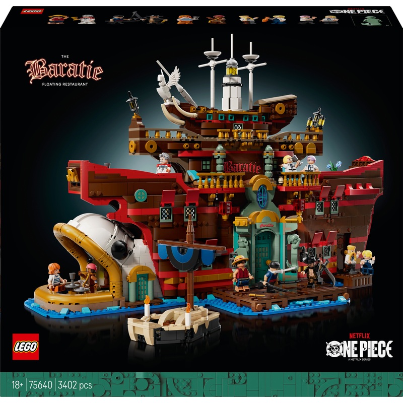 LEGO One Piece 75640 Le Restaurant Flottant Baratie