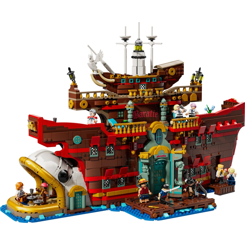LEGO One Piece 75640 The Baratie Floating Restaurant Set for Adults
