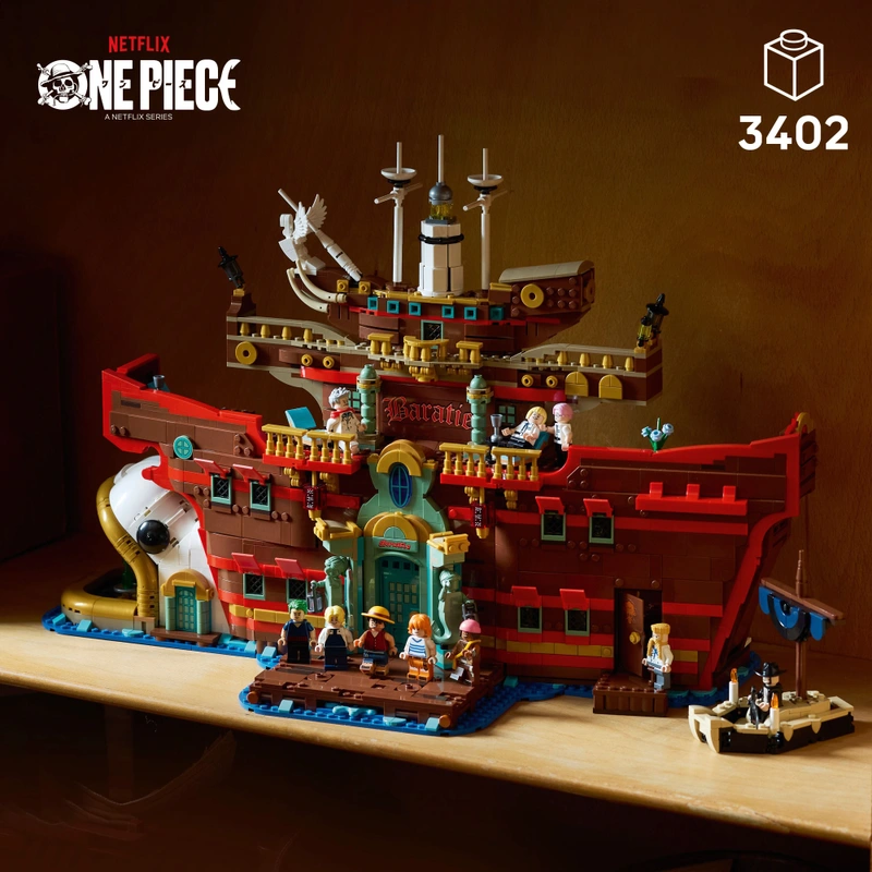 LEGO One Piece 75640 The Baratie Floating Restaurant Set for Adults view 5
