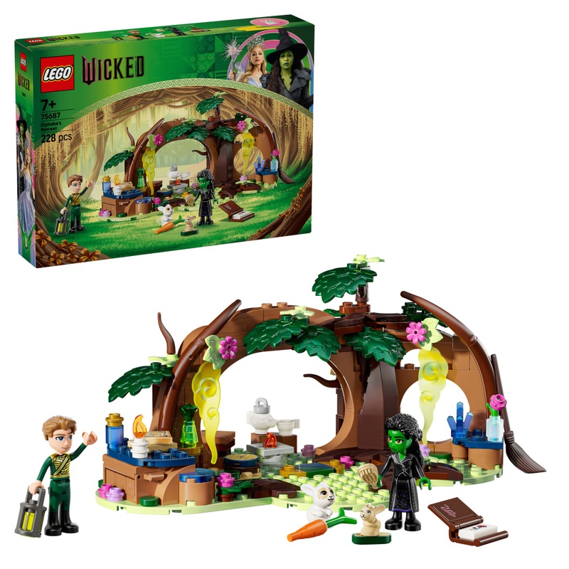 LEGO Wicked 75687 Elphaba's Retreat Set