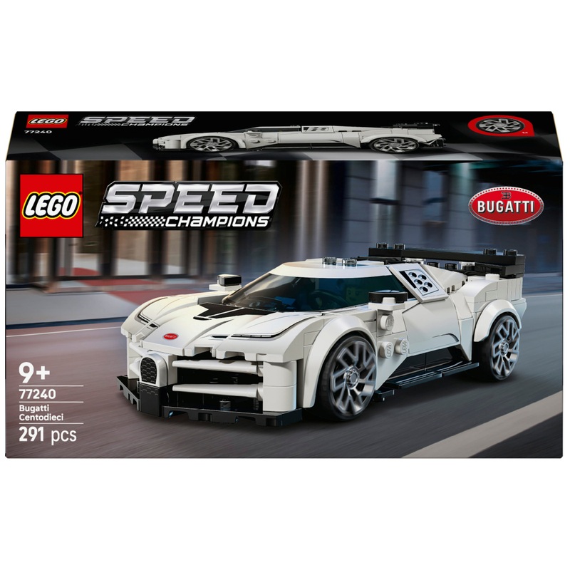 LEGO Speed Champions 77240 Bugatti Centodieci Hyper Sportauto Set