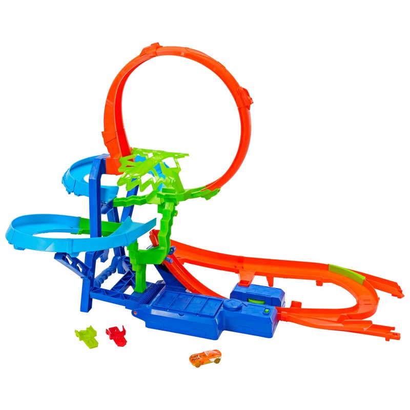 Hot Wheels - Circuit Multi Crash Collision dans les Airs