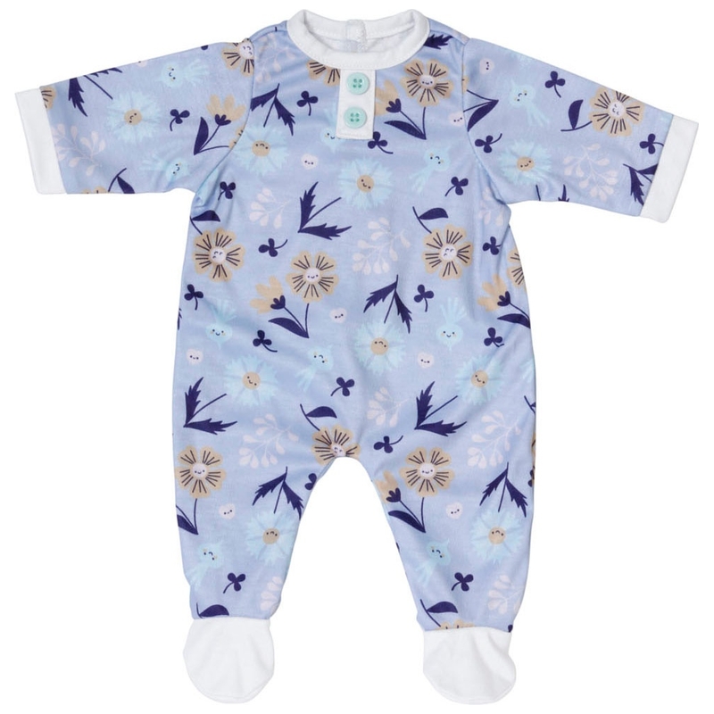 BABY born Boxpakje Bloemen blauw 43 cm