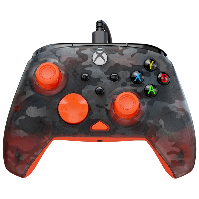 Turtle Beach Rematch Core Xbox Wired Controller - Ghost Black Camo/Orange