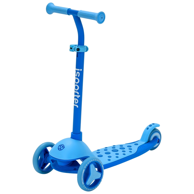 iSporter - Trottinette Mini LED - Bleu