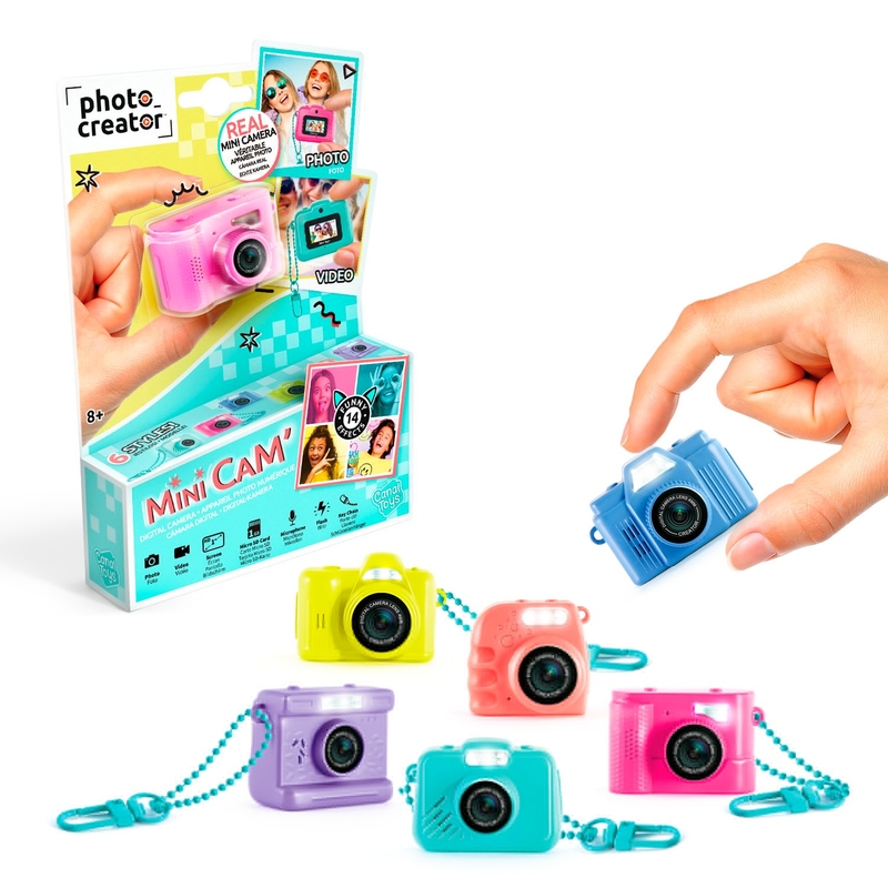 Canal Toys - Appareil Photo Numérique Mini Cam - Modèle Aléatoire