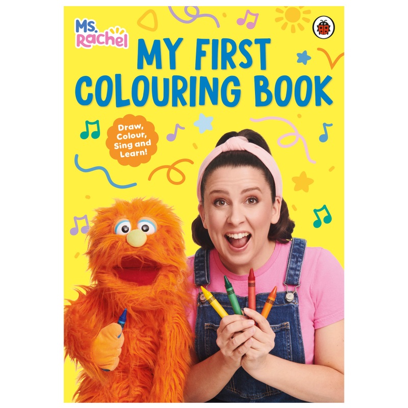 Ms. Rachel My First Colouring Book | Smyths Toys UK