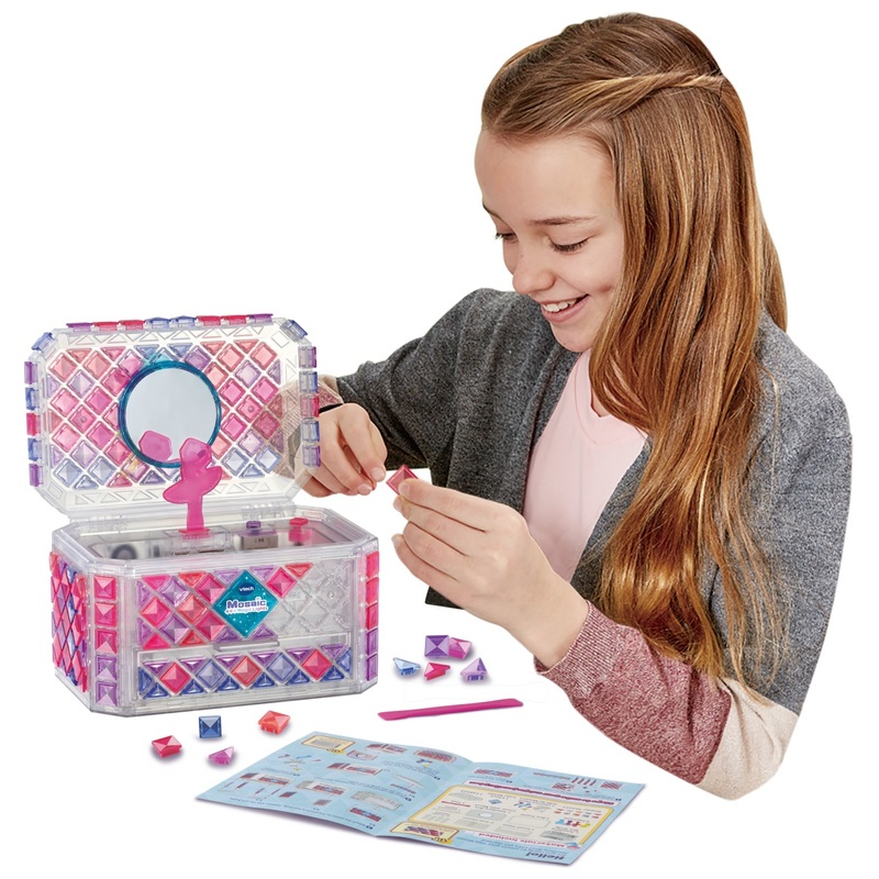 VTech Mosaic Magic Lights Jewellery Box Making Set