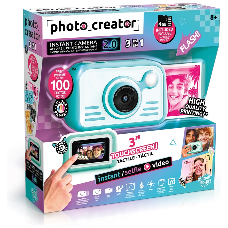 Canal Toys - Appareil photo Instantané Photo Creator 2.0