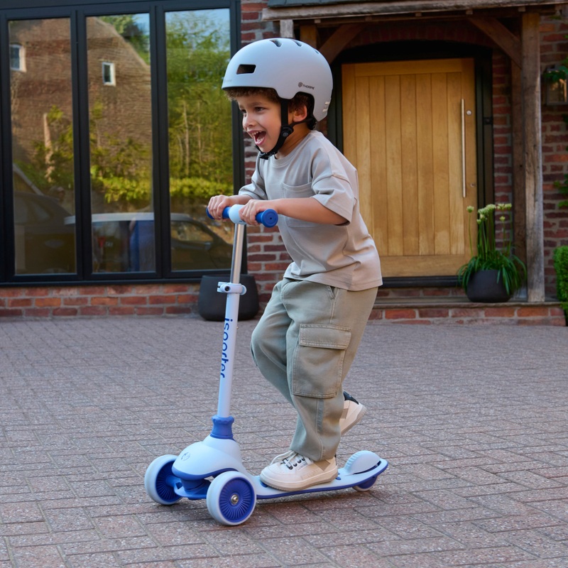 iSporter - Trottinette Deluxe LED - Bleu