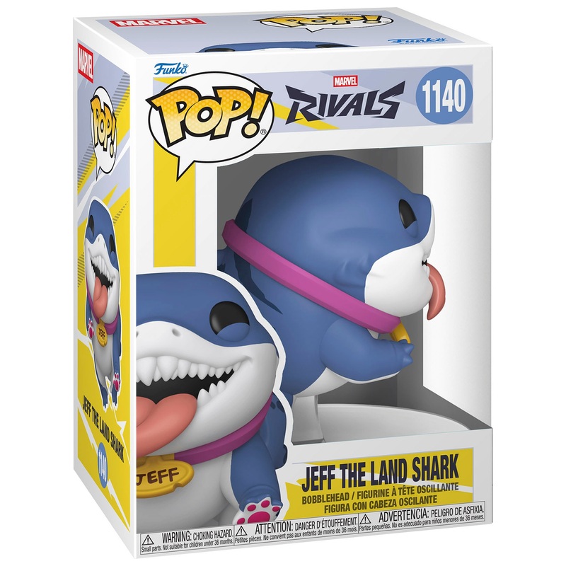 Funko POP! 1140: Marvel Rivals Jeff the Land Shark