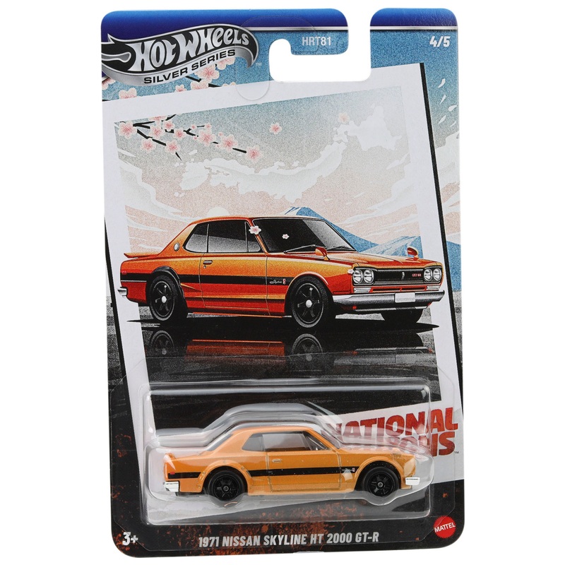 Hot Wheels Silver Series National Icons Autos 1:64 assorti