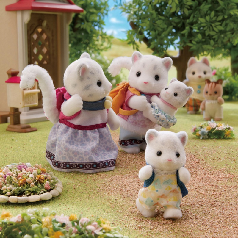 Sylvanian Families - La Famille Panthère des Neiges