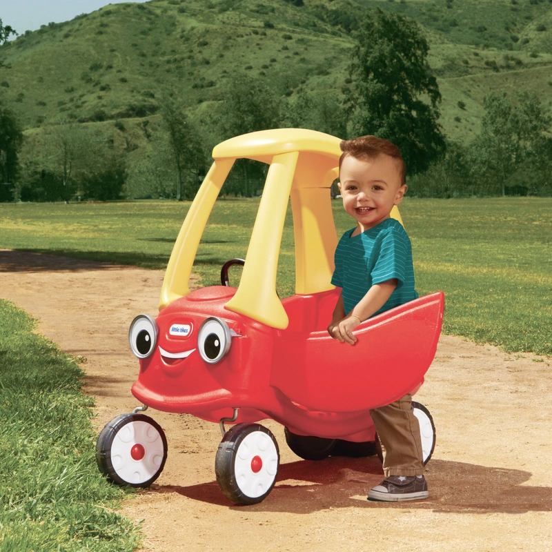 side profile of durable Little Tikes Cozy Coupe