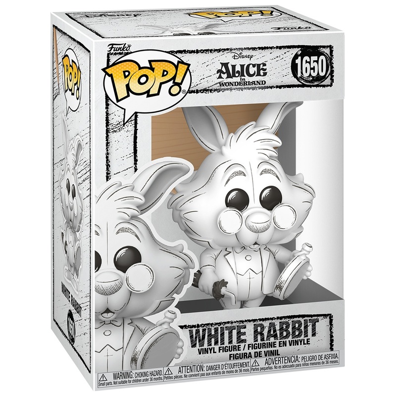 Funko POP! Figuur 1650 Disney Alice in Wonderland Sketched White Rabbit
