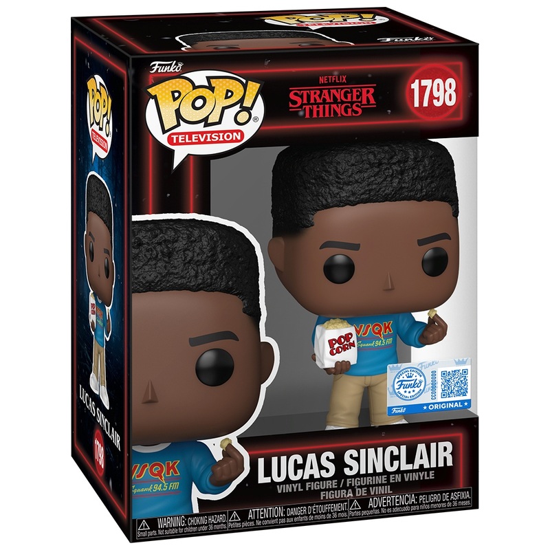 Funko POP! Figur 1798 Stranger Things Lucas Sinclair | Smyths Toys