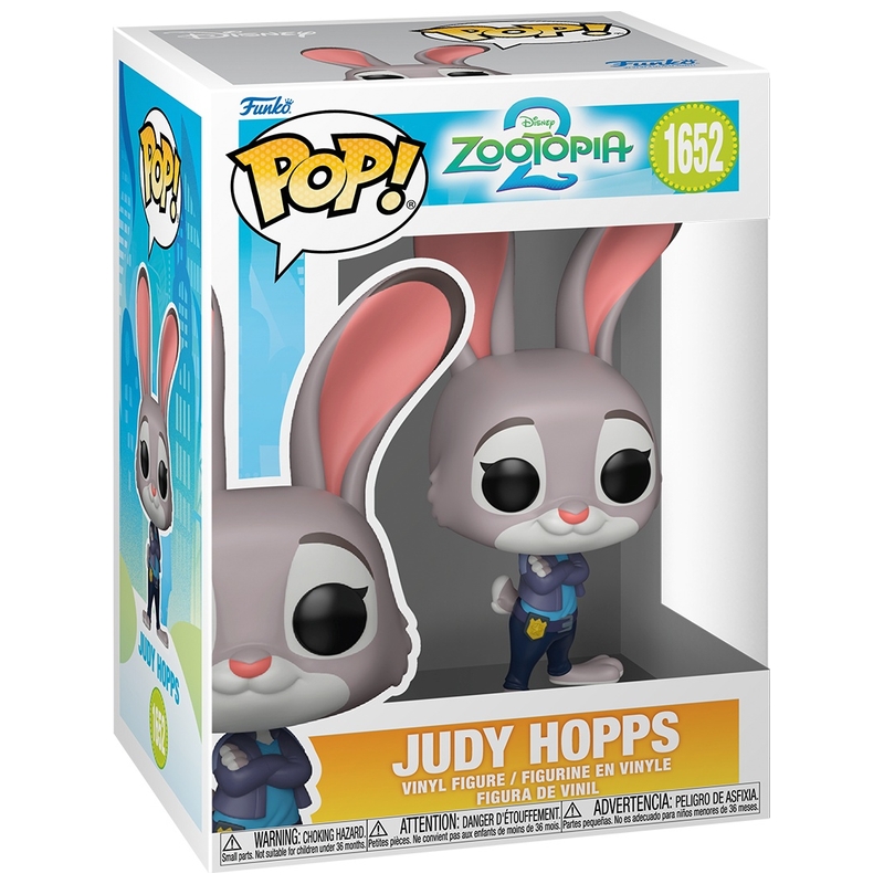 Funko POP! Figuur 1652 Disney Zootropolis 2 Judy Hopps