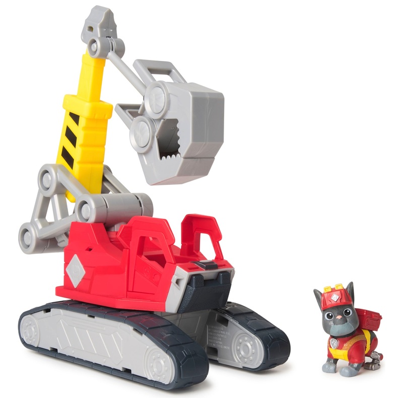 Rubble & Crew Mega Power Kraan met Charger Figuur