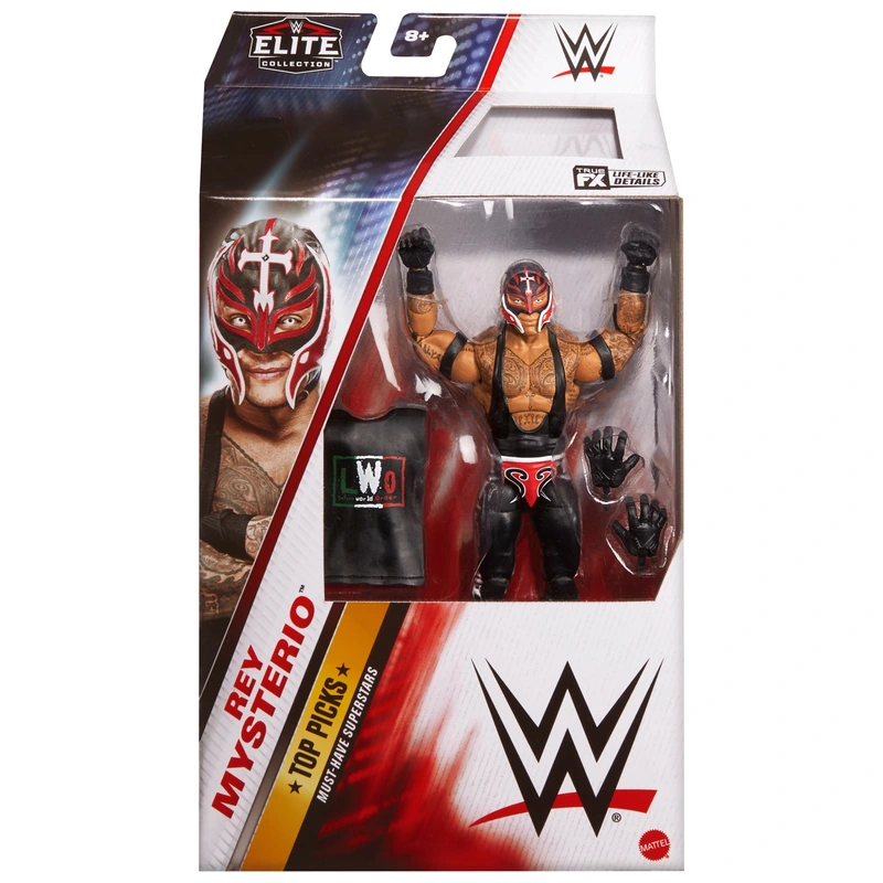 Action packed wrestling play with Rey Mysterio