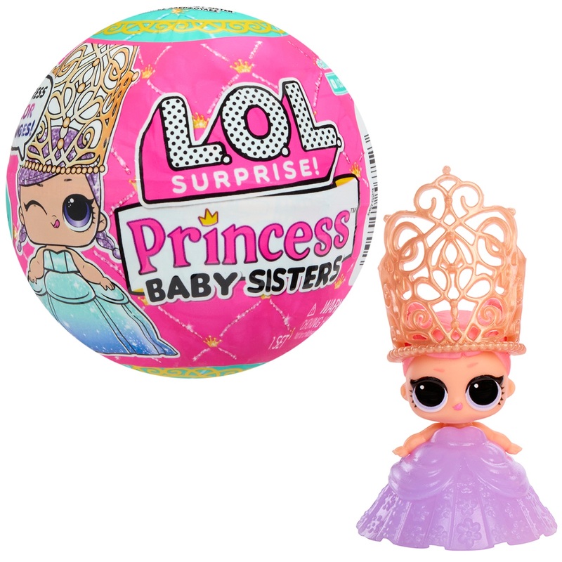 L.O.L. Surprise! Prinsessenpoppen Baby Sisters assorti